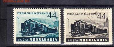 Болгария 1954 паровозы - 219