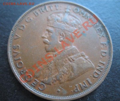 1935 г, Австралия, 1 Р, до 26.10 в 21-30 мск - 1935 австр
