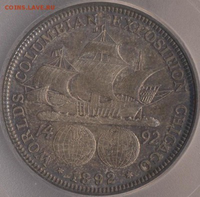 пол долара США 1893 Колумб - 194