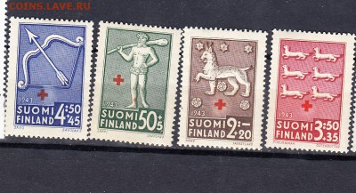Финляндия 1943 красный крест - 27