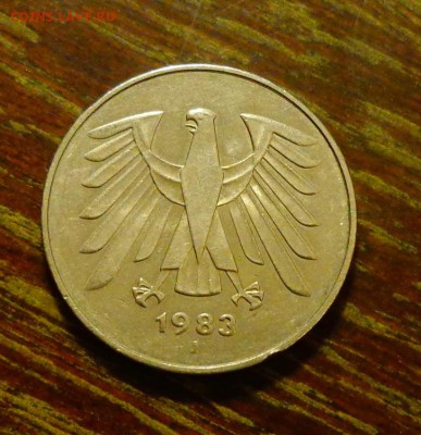 ФРГ - 5 марок 1983 г. до 25.03, 22.00 - ФРГ - 5 марок 1983.1jpg