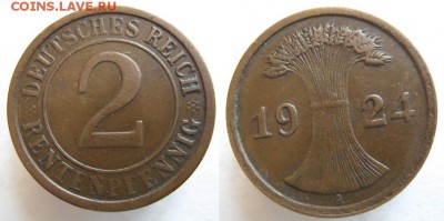 9.Разная инострань по фиксу - 9 2 Германия 2 пф 1924 А    115