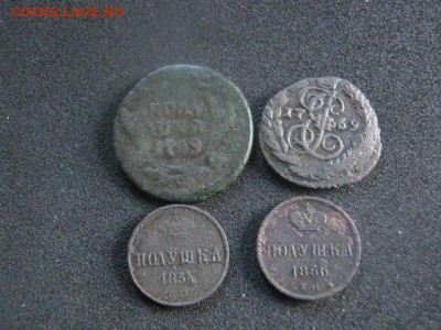 Полушки, 4 шт. 1749, 1769 ЕМ, 1854 ЕМ, 1856 ЕМ. До 26.03.16г - 26 и 27 002.JPG