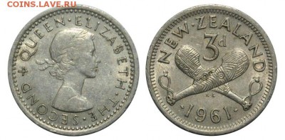 Мелкие номиналы Британских колоний - 3pence1961.JPG