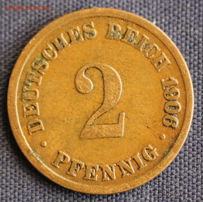 С 1 руб. КАЙЗЕРРЕЙХ 2 пфеннига 1906г."D" до 26.03 в 22-00 - IMG_0655.JPG