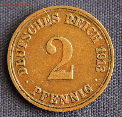 С 1 руб. КАЙЗЕРРЕЙХ 2 пфеннига 1913г."A" до 26.03 в 22-00 - IMG_0667.JPG