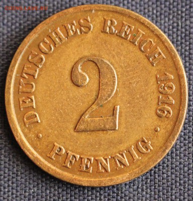 С 1 руб. КАЙЗЕРРЕЙХ 2 пфеннига 1916г."J" до 26.03 в 22-00 - IMG_0673.JPG