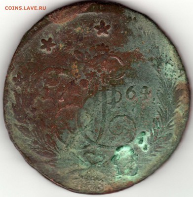 5 копеек 1763 ЕМ, 1764 ЕМ, (перечекан). - img007