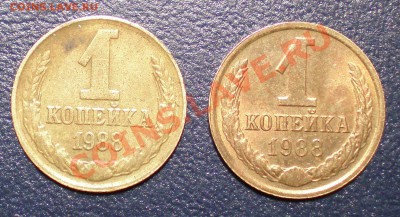 1копейка 1988г.(оба двора) - 1копейуа 1988г.оба двора.