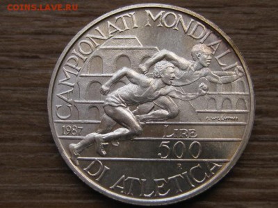 ...Италия 500 лир 1987 Лёгкая атлетика до 22.03.16 в 21.00 М - IMG_0341.JPG