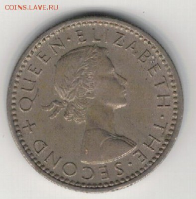 Н.ЗЕЛАНДИЯ 6 ПЕНСОВ 1958 ПТИЦА ГУЙЯ 24.03 В 22.00МСК (В74) - 4-нз6п58