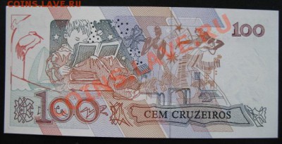 Бразилия, 100 Кр, до 26.10 в 21-30 мск - бр 100 дама а