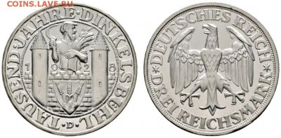 Dinkelsbühl 3 Mark - PP 1100E