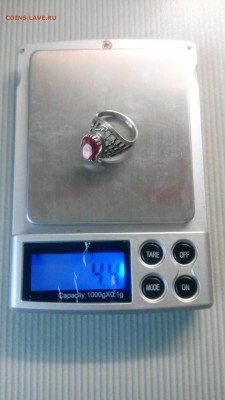 СТАРИННЫЙ ПЕРСТЕНЬ С КАМНЕМ,женский, 4.4 гр, СЕРЕБРО +БОНУС - CM160321-16252705