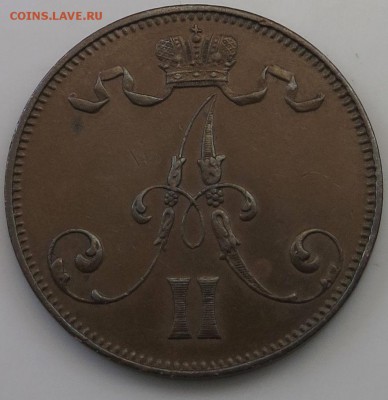 10 пенни 1876, 5 пенни 1872 - 5-1872-2