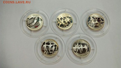 Набор из 5 монет 100-летие Российского Футбола до 28.03 - 2Q6hmQhesfo