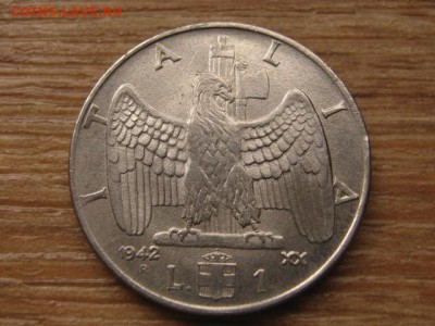 Италия 1 лира 1942 орёл до 24.03.16 в 21.00 М - IMG_0955.JPG