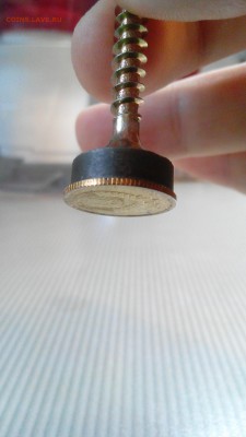 1 копейка 1990 СССР, МАГНИТНАЯ+РАСКОЛ до 28.03.2016 по Мск 1 - CM160322-18372803