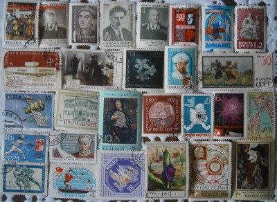 Большая коллекция марок советских времен на оценку! - из конверта13.JPG