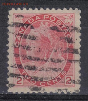 Канада 1892-1902гг 2с Виктория до 24.03 22.00мск - Канада 1892-1902гг 2с Виктория $2,25 тв