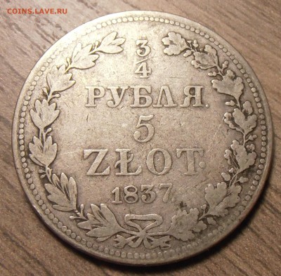 4 рубля 5 злотых 1837, до ухода в архив - P1010155.JPG