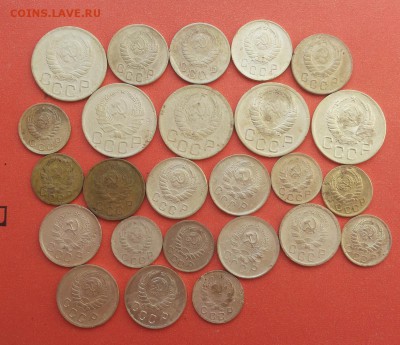 25 монет 1,2,3 коп 1936,37,38,39гг до 27 марта блиц - 25 монет 2