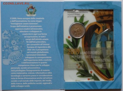 2 евро Сан Марино 2009 Год Инновации и Техн. 29.03 - 22:00 - DSC07523.JPG