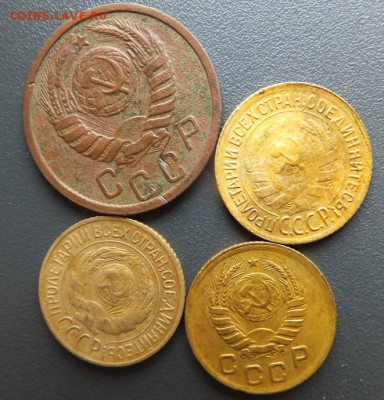 15,10,5,3,1 копеек 1928-46 10 штук - DSCF1464.JPG