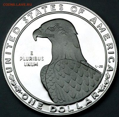 США_"олимпийский" серебряный доллар 1983пруф; до 23.03_22.20 - 11052