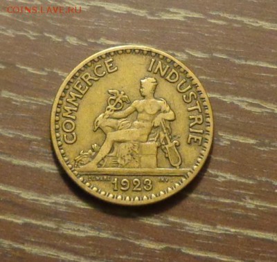 ФРАНЦИЯ - 2 фр. Торговой палаты до 29.03, 22.00 - Франция 2 фр 1923 торговой палаты-1