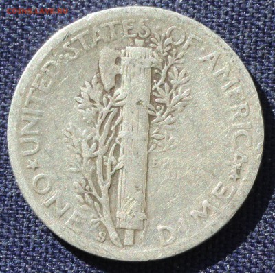 С 1 руб. USA ONE DIME 1945г. МЕРКУРИ до 29.03 в 22-00 - IMG_0821.JPG