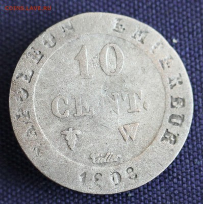 С 1 руб. ФРАНЦИЯ 10с 1808г. ИМПЕРИЯ НАПОЛЕОНА до 29.03 в 22 - IMG_0761.JPG