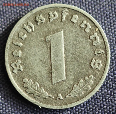 С 1 руб. III-й РЕЙХ 1 пфенниг 1942г."А" ЦИНК до 29.03 в 22-0 - IMG_0798.JPG