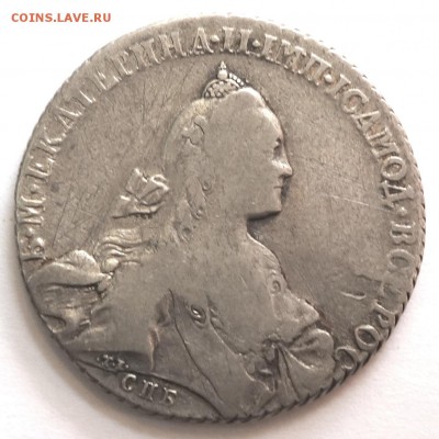 1 руб 1768г СПБ ТI СА 30.03.16 22-00 - 1768-2