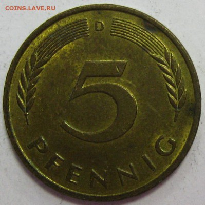 ГЕРМАНИЯ 5 пфенингов 1984 до 30.03.16 22.00 - IMG_4937.JPG