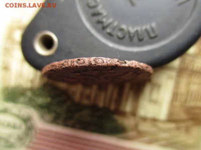 Полушка 1731 год. Рельеф.  Гурт узорный? - IMG_3618.JPG