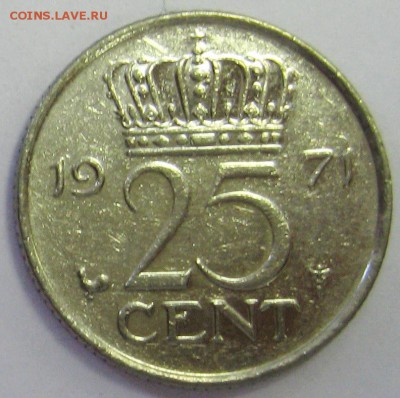 НИДЕРЛАНДЫ 25 центов 1971 до 30.03.16 22.00 - IMG_4997.JPG