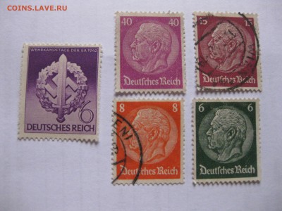 РЕЙХ и ВЕЙМАР,5 почтовых марок(Гинденбург и меч)!до 27.03.20 - IMG_2606.JPG
