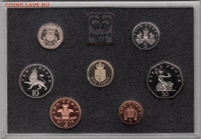 ВЕЛИКОБРИТАНИЯ набор монет 1988г. Proof до 31.03.16 22.00 - 1988_12_1