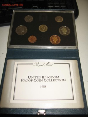 ВЕЛИКОБРИТАНИЯ набор монет 1988г. Proof до 31.03.16 22.00 - IMG_5083.JPG