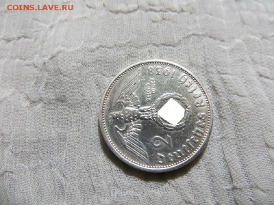 Германия 2 марки 1938 год Гинденбург - 044.JPG