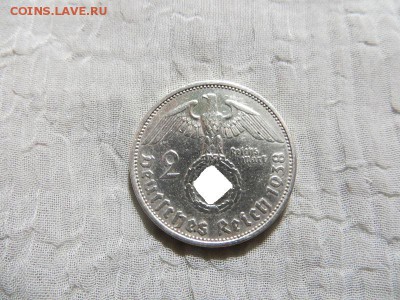 Германия 2 марки 1938 год Гинденбург - 042.JPG