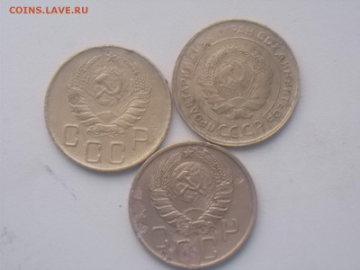 5 коп 1939 г.5 коп 1930 г.5 коп 1946 г. 28.03.2016 22-30 м - DSCN0891.JPG