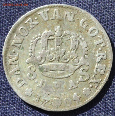 ДАНИЯ 8 скиллингов 1704г. Предпродажная оценка. - IMG_0819.JPG