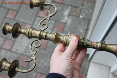 Подсвечник (латунь) тройной - IMG_5906.JPG