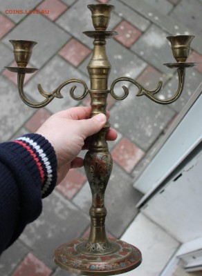 Подсвечник (латунь) тройной - IMG_5900.JPG