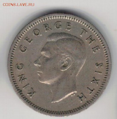 Н.ЗЕЛАНДИЯ 6 ПЕНСОВ 1952 ПТИЦА ГУЙЯ 31.03 В 22.00МСК (В74) - 4-нз6п52