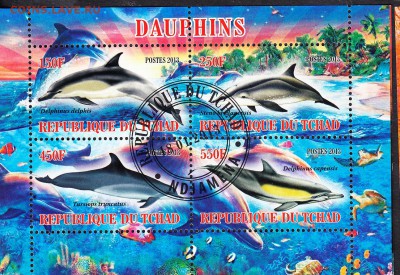 Чад 2013 дельфины - 180