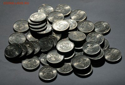 -------5 рублей 2010 СПМД (50 шт) до 30.03.16 в 22.00 по МСК - 20101