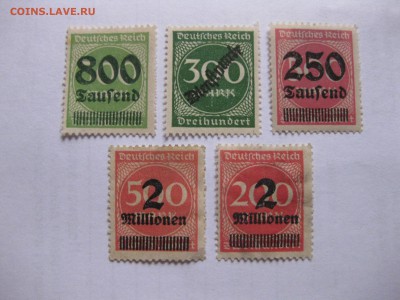 ВЕЙМАР,5 почтовых марок с числами+надпечатки!до 29.03.2016 - IMG_2566.JPG